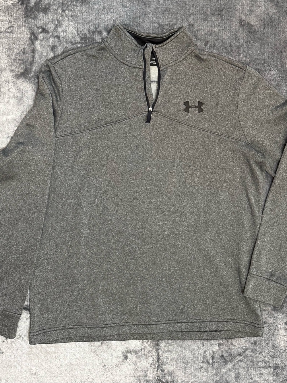 Under Armour Gray 1/4 Zip Performance Pullover
